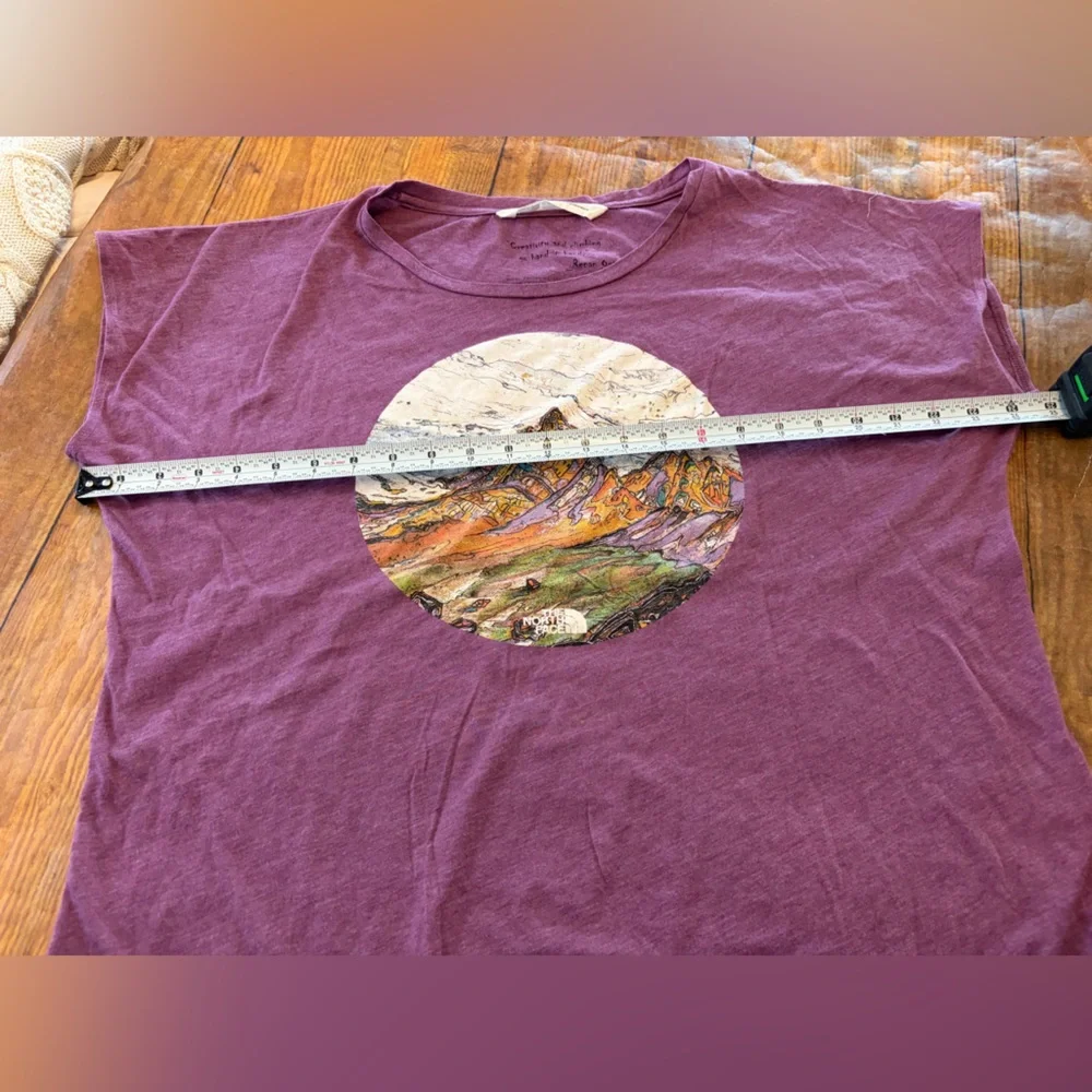 The North Face Purple Mountain Graphic Tee - Picture 6 of 7